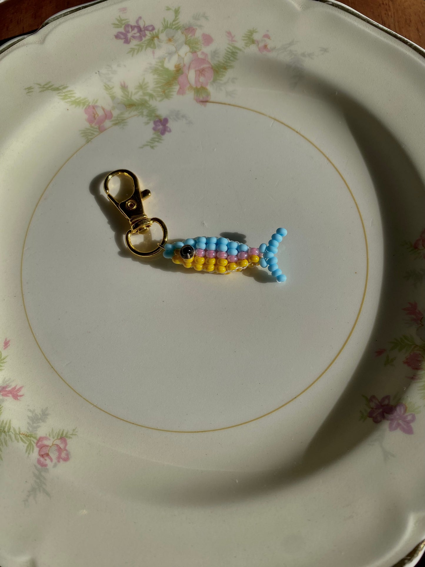 Fishie Friend in blue/yellow