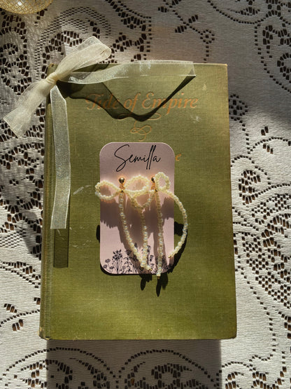 Clara Dangles in White