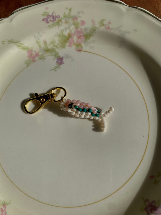 Fishie Friend in pink/white