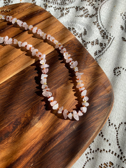 Eva in Rose Quartz