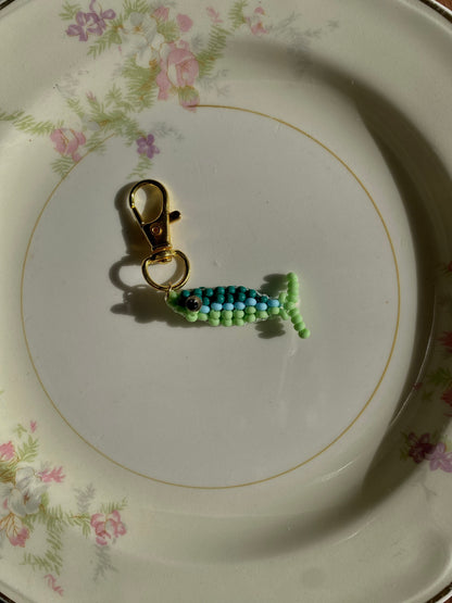Fishie Friend in green/blue