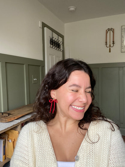 Clara Dangles in Red